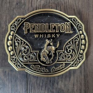 Pendleton Whisky Belt Buckle - Montana Silversmiths 2024